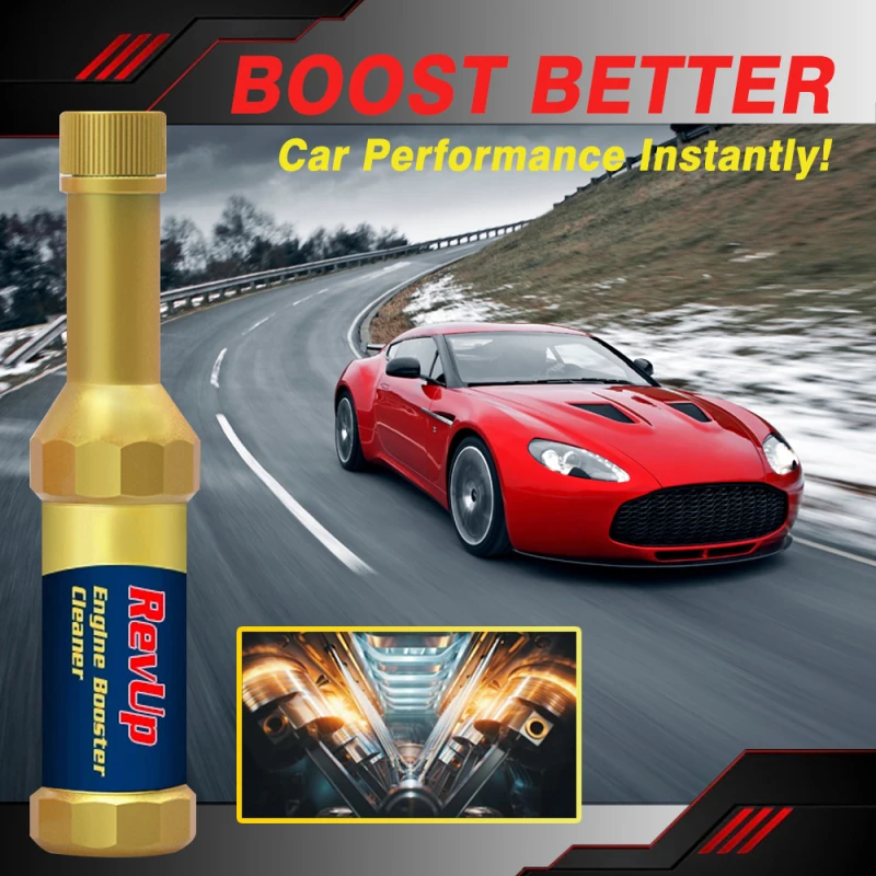 

60ML RevUp Engine Booster Cleaner New Paint Care Car Wash Maintenance Car Cleaner Powerful Converter Cleaner Improves Engine