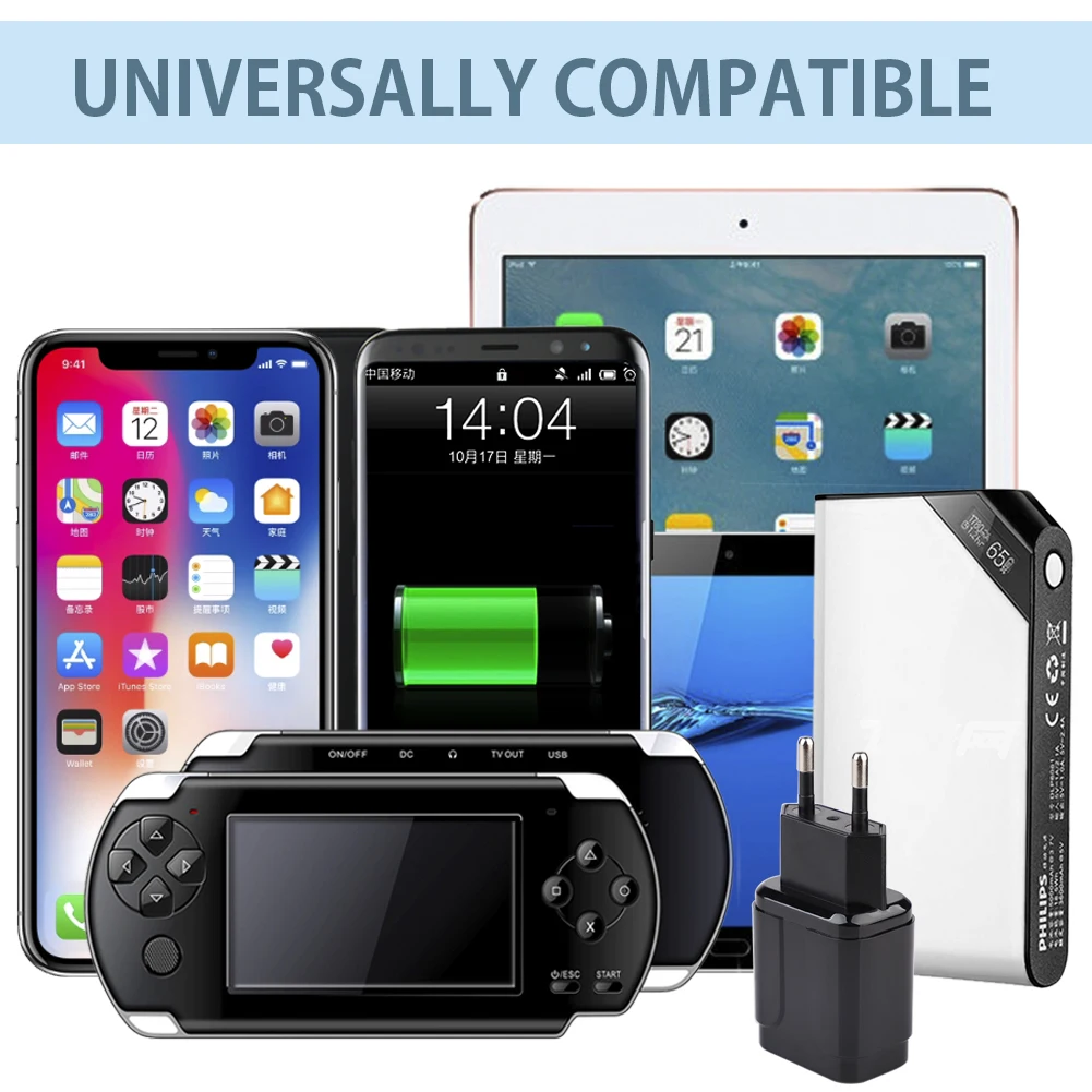Быстрое зарядное устройство QC 3 0 18 Вт USB дорожное быстрое для iPhone Samsung S10 Xiaomi