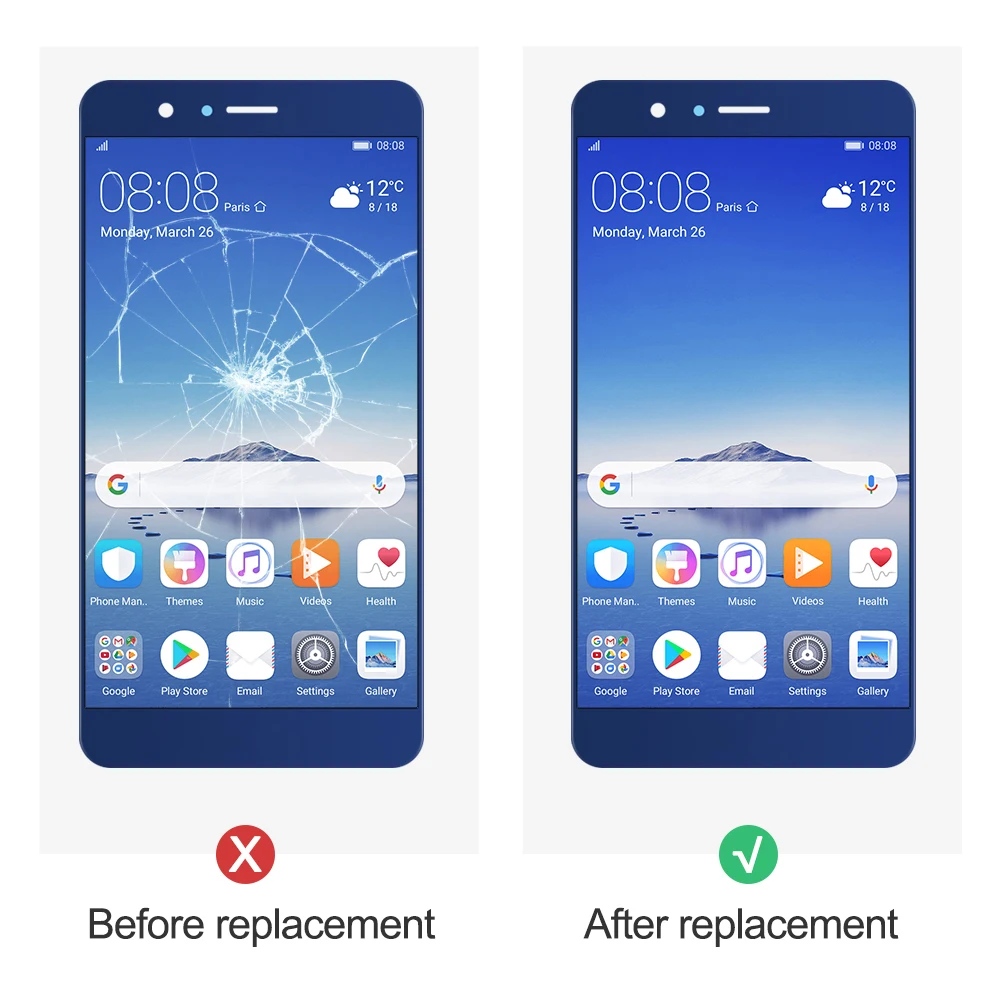 5,7 ''для huawei Honor 8 Pro ЖК-дисплей сенсорный экран дигитайзер для Honor V9 ЖК с рамкой DUK L09 AL20 замена экрана