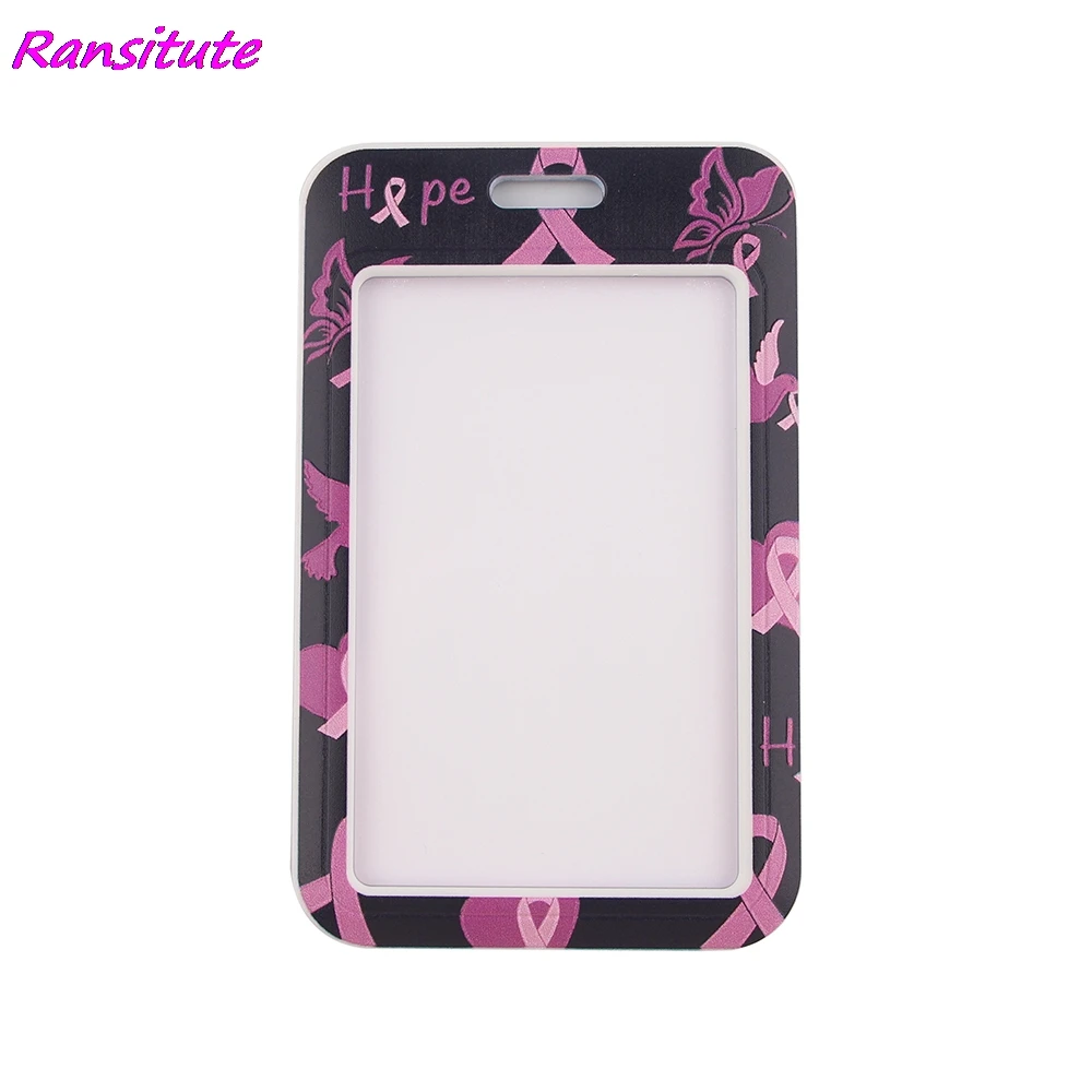 Ransitute R1507 Профилактика рака молочной железы шнурок для карт ID держатель