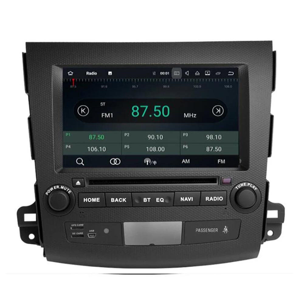 4G RAM + 64G ROM Octa core Android 10 Автомобильный DVD плеер для Mitsubishi Outlander 2008 2014 с радио Зеркало