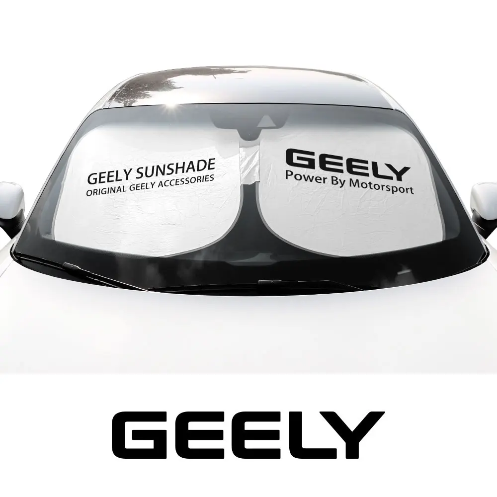 

Солнцезащитный козырек на лобовое стекло автомобиля, чехол для GEELY GC6 GC9 EMGRAND EC7 EC8 CK ATLAS CK2 CK3 GT, автомобильные аксессуары, отражатель с защитой ...