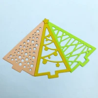 three trees metal cutting dies scrapbooking embossing folders for card making craft clear stamps and slimline die cut mold