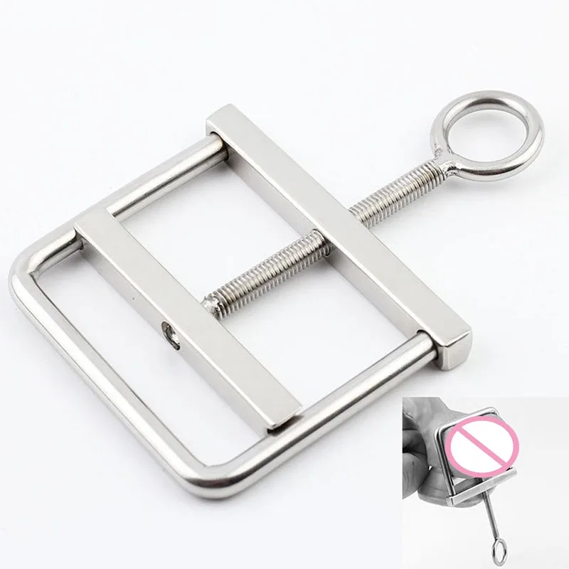 Зажим из нержавеющей стали для связывания мошонки/зажим шарик Растяжитель