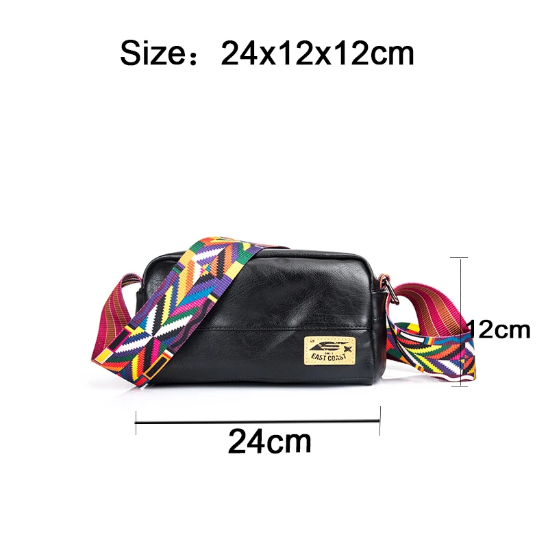 

Men's Crossbody Bag Waterproof Business Messenger Bags Pu Leather Soft Sling Bag High Quality Bags Large Capacity Pack Casual