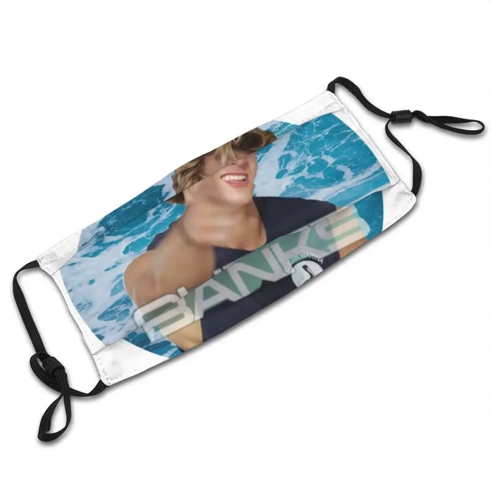 Jj внешние банки волны против пыли маска для лица моющийся фильтр Многоразовые