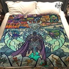 Одеяло World of Warcraft, 3 размера, Фланелевое, теплое, мягкое, плюшевое, для дивана, кровати