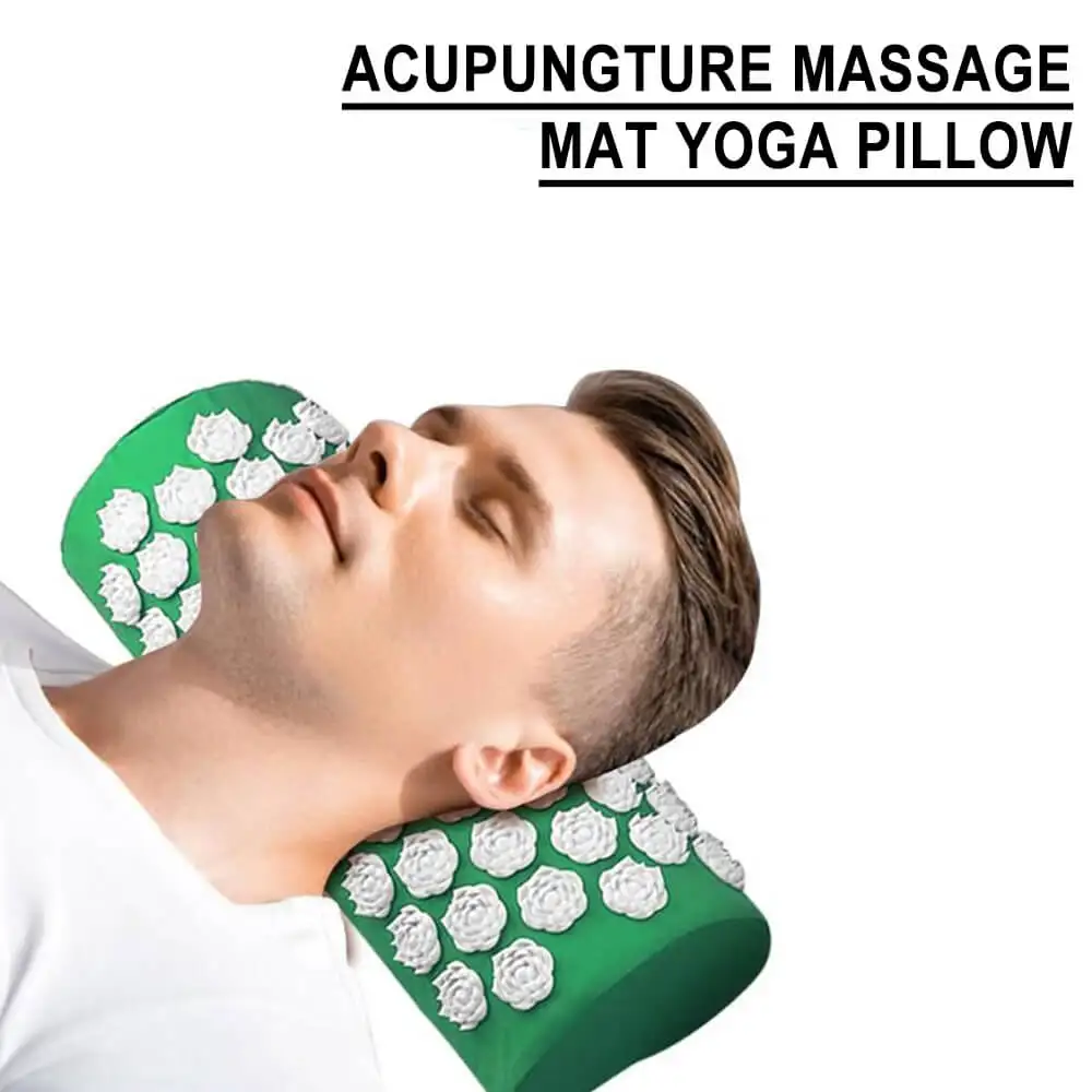 Лучший Lotus Спайк иглоукалывание Тип шиацу массажер коврик подушка для занятий