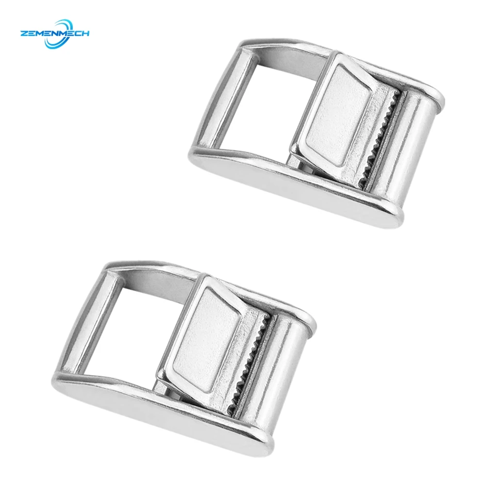 

2 шт. Cam пряжки Храповые пряжки сковать ремешка или лямки, стяжный грузовой ресниц ремень сумки для багажа с металлическими пряжками и 316 Нерж...