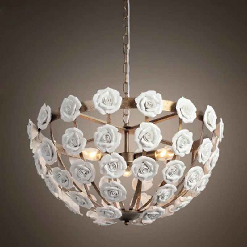 Современный светодиодный подвесные светильники Лофт люстра Керамика подвесной