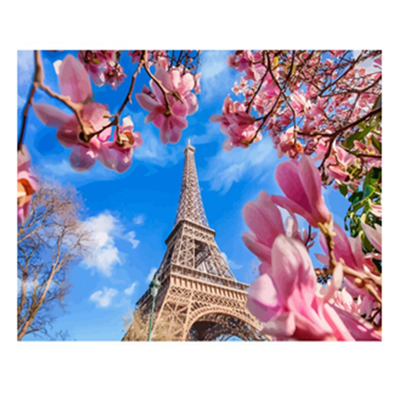 

SELILALI красивый цветок и полотенце пейзаж живопись по номеру наборы DIY расписанные вручную уникальные художественные работы для детей декор ...