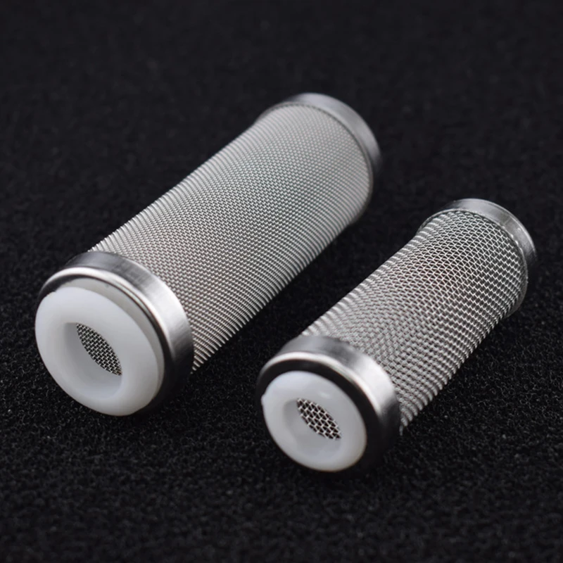 

12mm/ 16mm Stainless Steel Mesh Filter Cover Intake Strainer Filter Guard Aquarium Fish Tank Pre-Filter Intake Filter Cover
