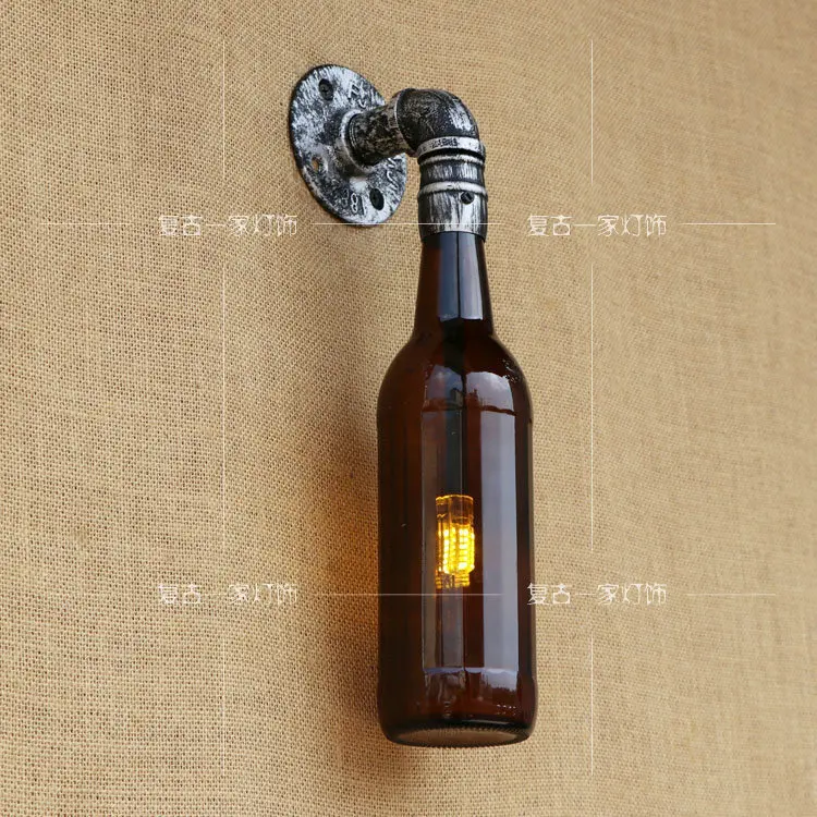 Лофт в промышленном стиле ностальгический с переключателем персонализированный