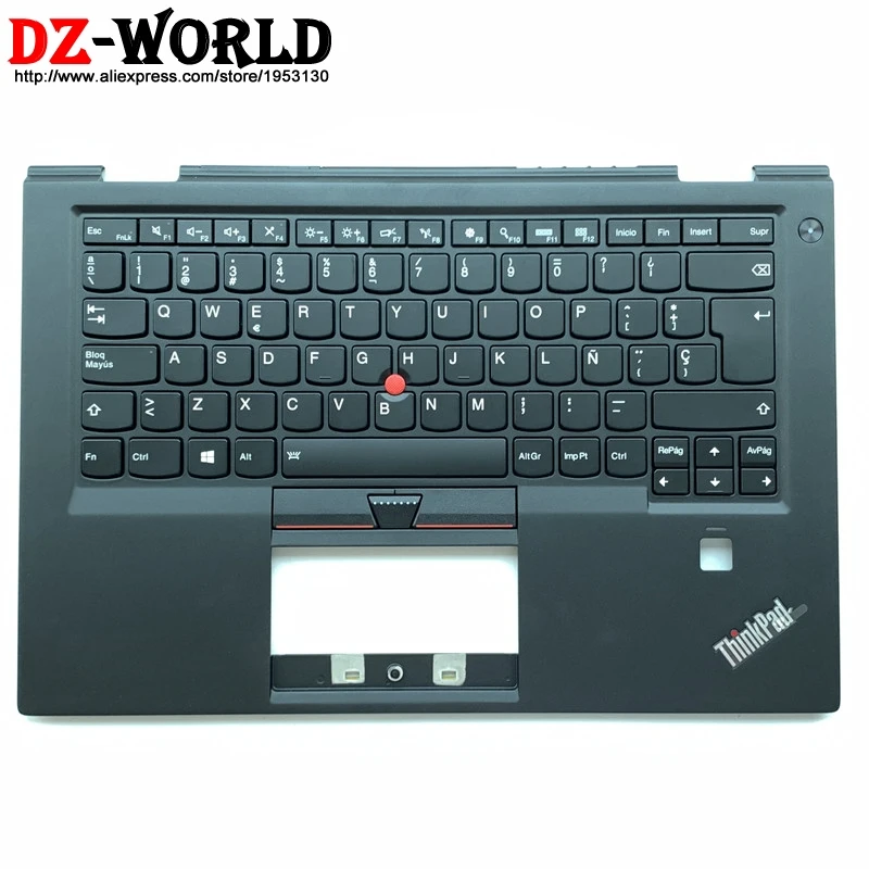 Новая C-Крышка для рук верхний корпус с клавиатурой испанской подсветкой ES