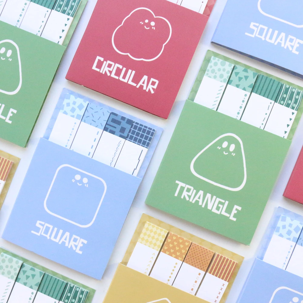 Domikee Новый Классический корейский мультфильм школы липкий индекс этикетки