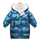 Детский водонепроницаемый пуховик средней длины, на осеньзиму