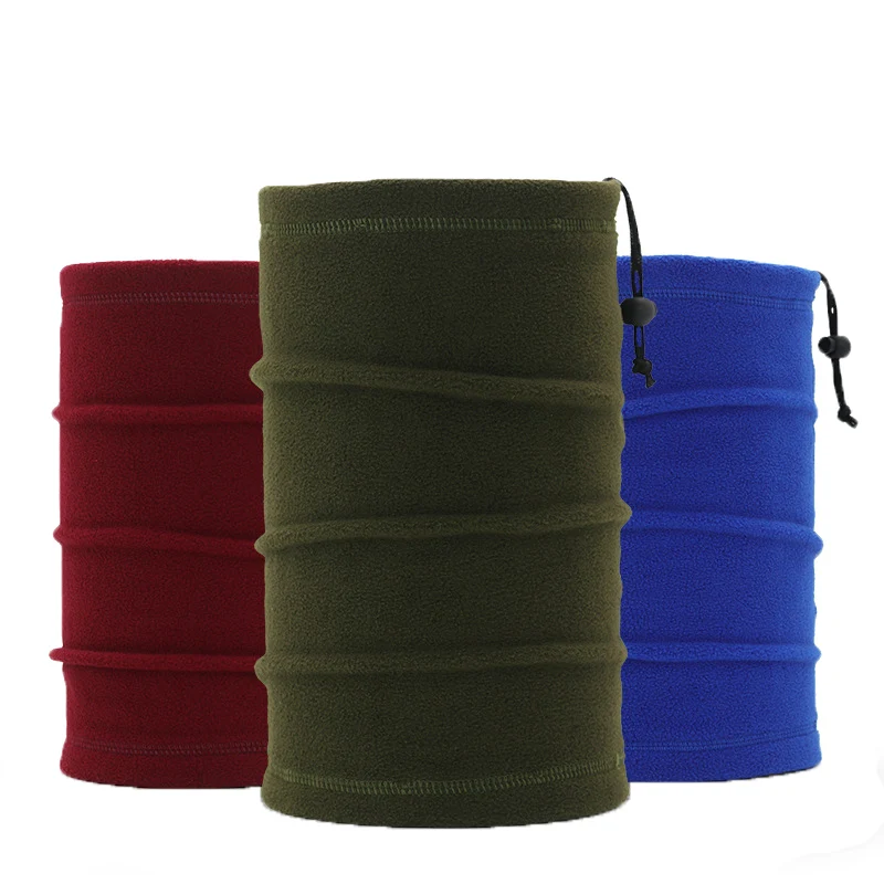 

Warm Cycling Headwear Polar Fleece Neck Tube Ear Warmer Skating Running Sport Scarf Face Mask Camping Hiking Neck Warmer