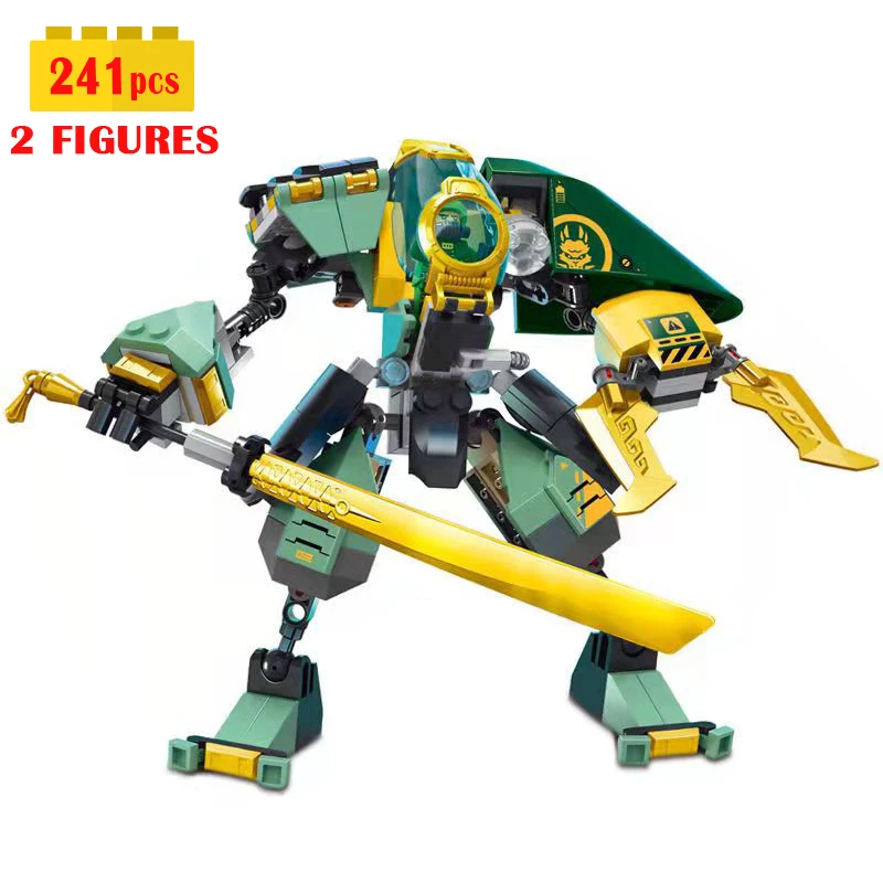 

Новинка 241 шт. Подводные строительные блоки мяча сезон сборки семнадцать роботов модели игрушек для детей подарочный набор 71750