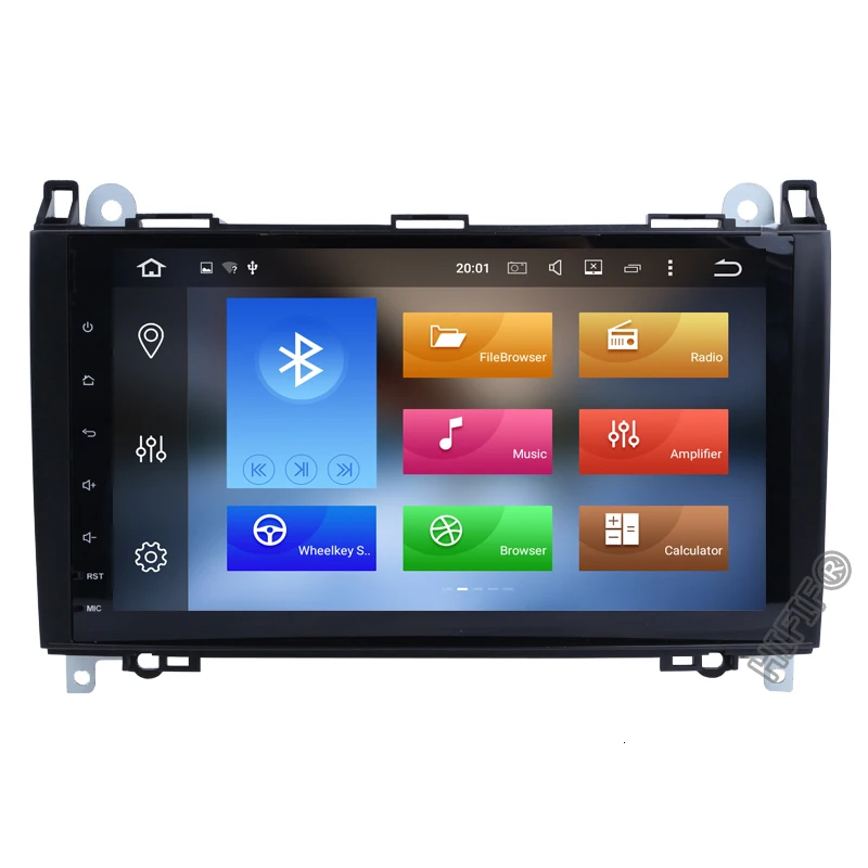 Автомобильный мультимедийный плеер IPS DSP GPS Android 10 2 Din DVD для Mercedes/Benz/Sprinter/Viano/Vito/B