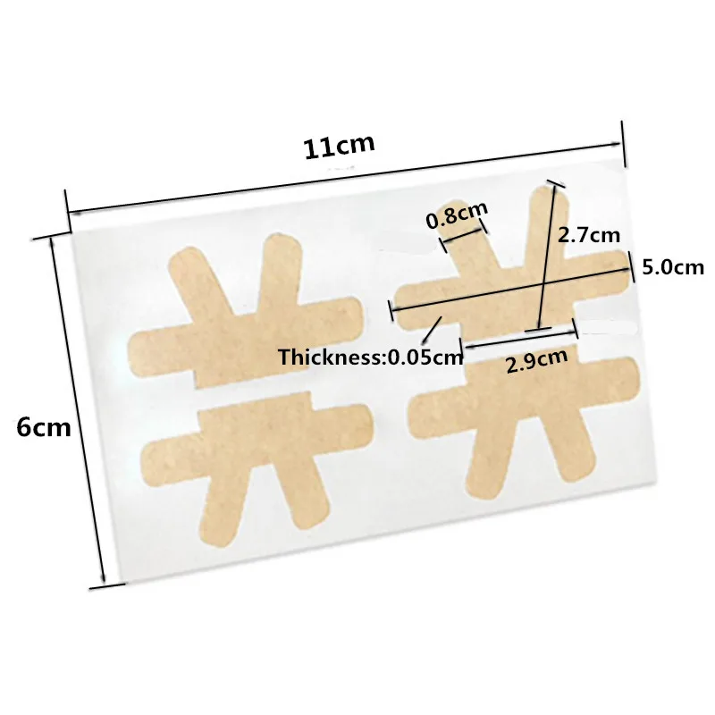 

5 Sheet/Set Ingrown Toenail Corrector Stickers Orthodontic Paronychia Treatment Recover Patches Toe Fingernail Foot Care Tool