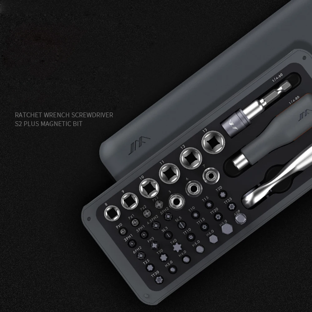 41-in-1 Multifunctional Mini Ratchet Wrench Set Bits Screwdriver Kit DIY Household Repairing Maintenance Tools