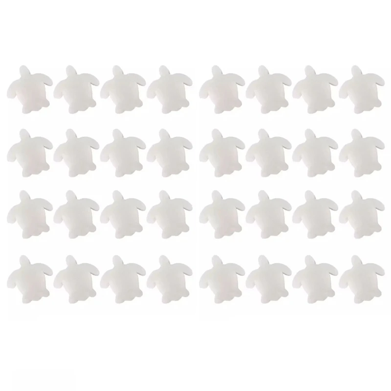 

32 Pieces Oil Absorbing Scum Sponge for Hot Tub, Swimming Pool and Spa (Turtle)