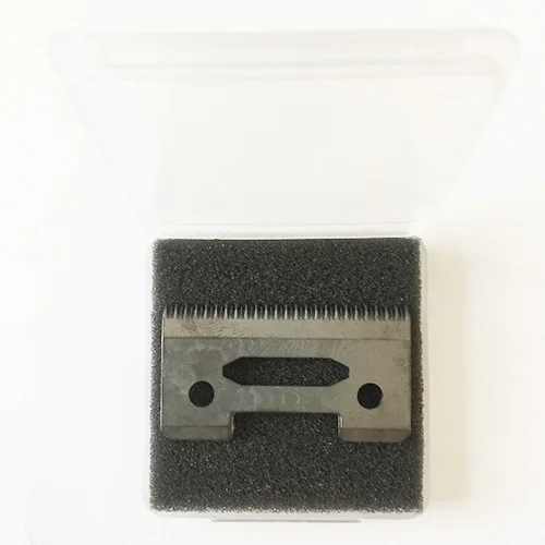 Neue ankunft 10 teile/los stagger zahn magie clipper trimmer klinge mit box paket (schwarz)