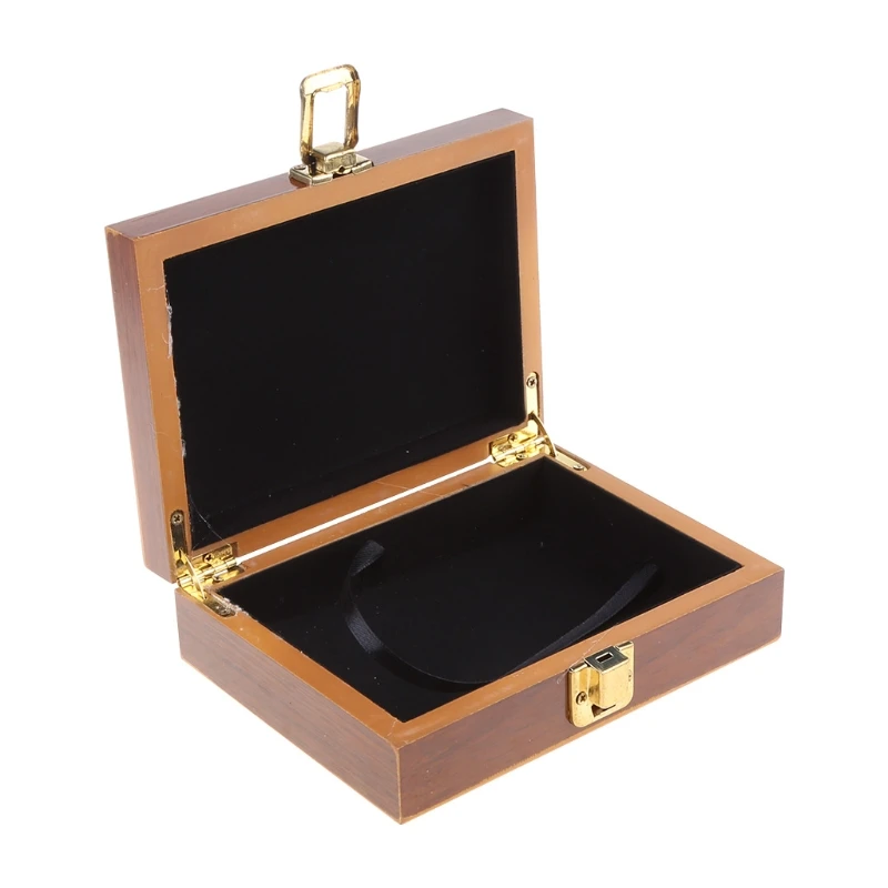 

Wooden Bible Book Jewelry Storage Box Eid Ramadan Festival Decoration Organizer