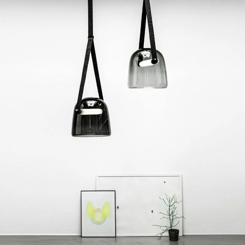 Nordic Modern Led Single Chandeliers Glass Ball Lampshade Droplight Home Decor Minimalist Shop Restaurant Hanging | Лампы и освещение