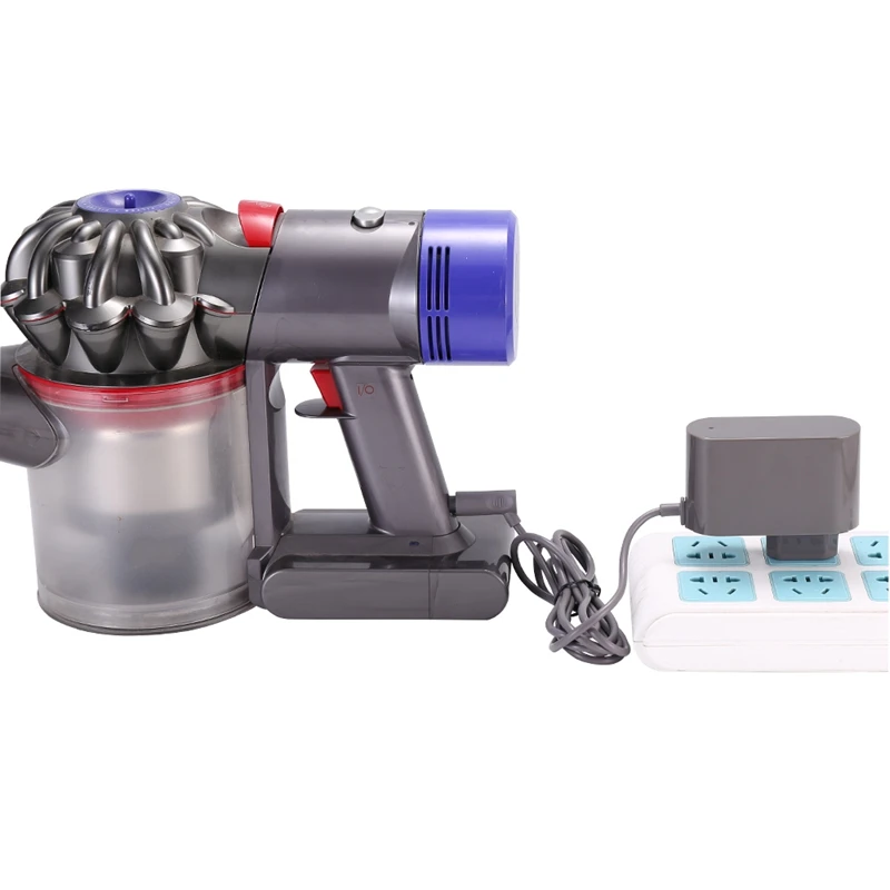 Зарядный адаптер для Dyson V6 V7 V8 шнур Бесплатная наладонники Стик вакуум Питание