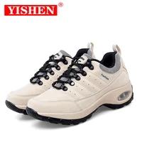 yishen women sneakers breathable sports athletic running walking shoes outdoor high increasing casual sneakers chaussures femme
