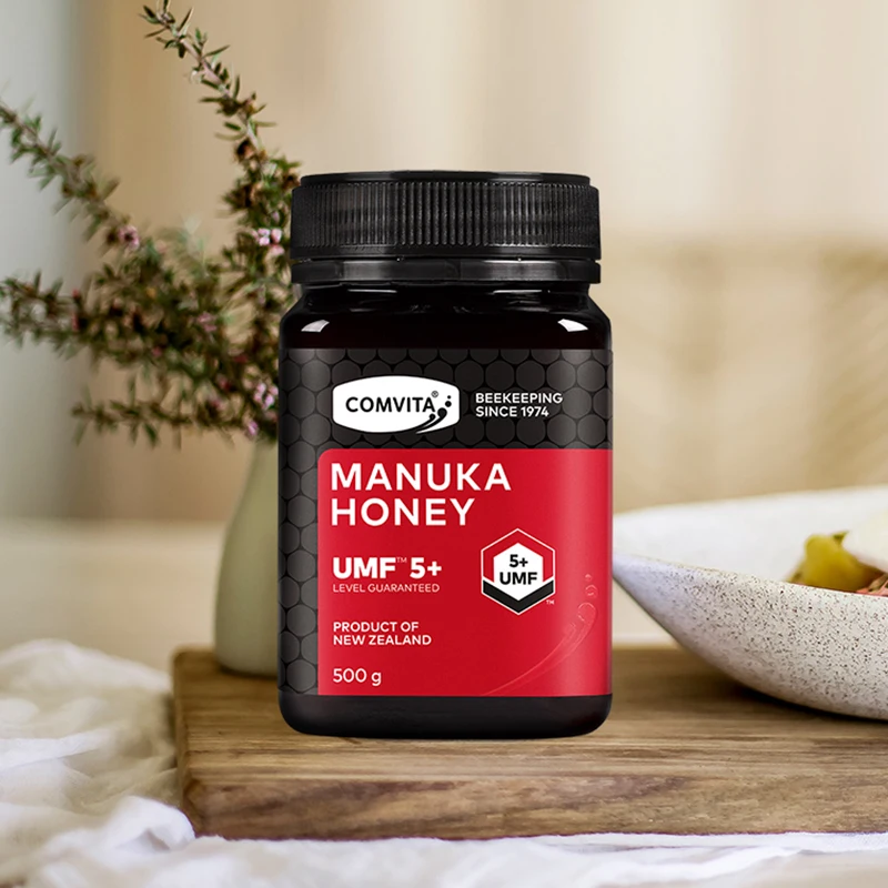 Оригинальный мед новозеландского Comvita Manuka UMF5 + 500 г для пищеварительного