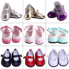 7 см кукла кожаная обувь Fit 18 дюймов 43 см для ухода за ребенком для мам возрождающая новорожденная Кукла Одежда Аксессуары Nenuco Ropa нашего поколения Девушки Игрушки