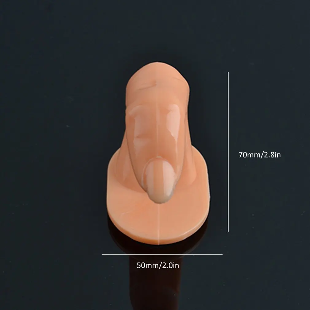 

Professional Fake Finger Nail Art Model Practice Training Finger Manicure False Nail Tips Display Salon Tools