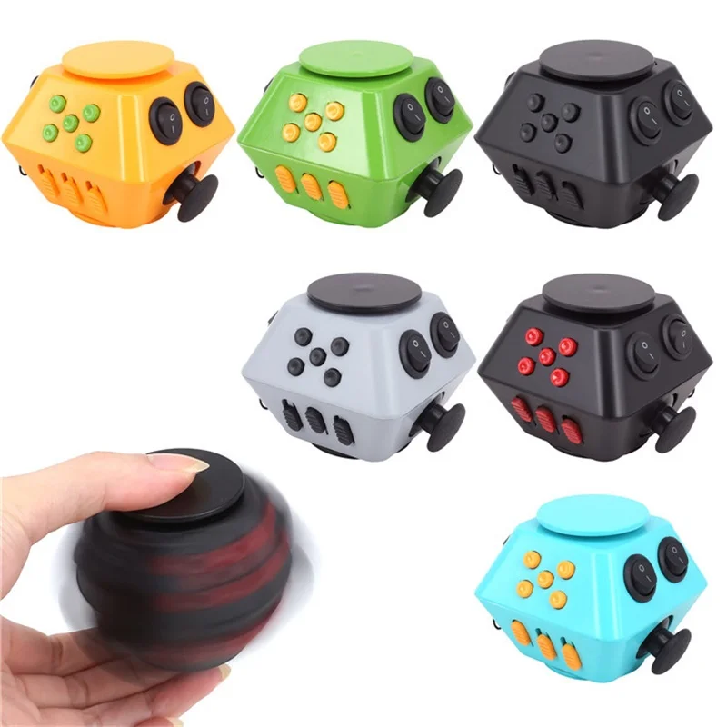 Stress Relieve Decompression Cube Combination Stress Upgraded 3 Antistress Magic Anti Stress Relieve Anxiety Boredom Finger Toy