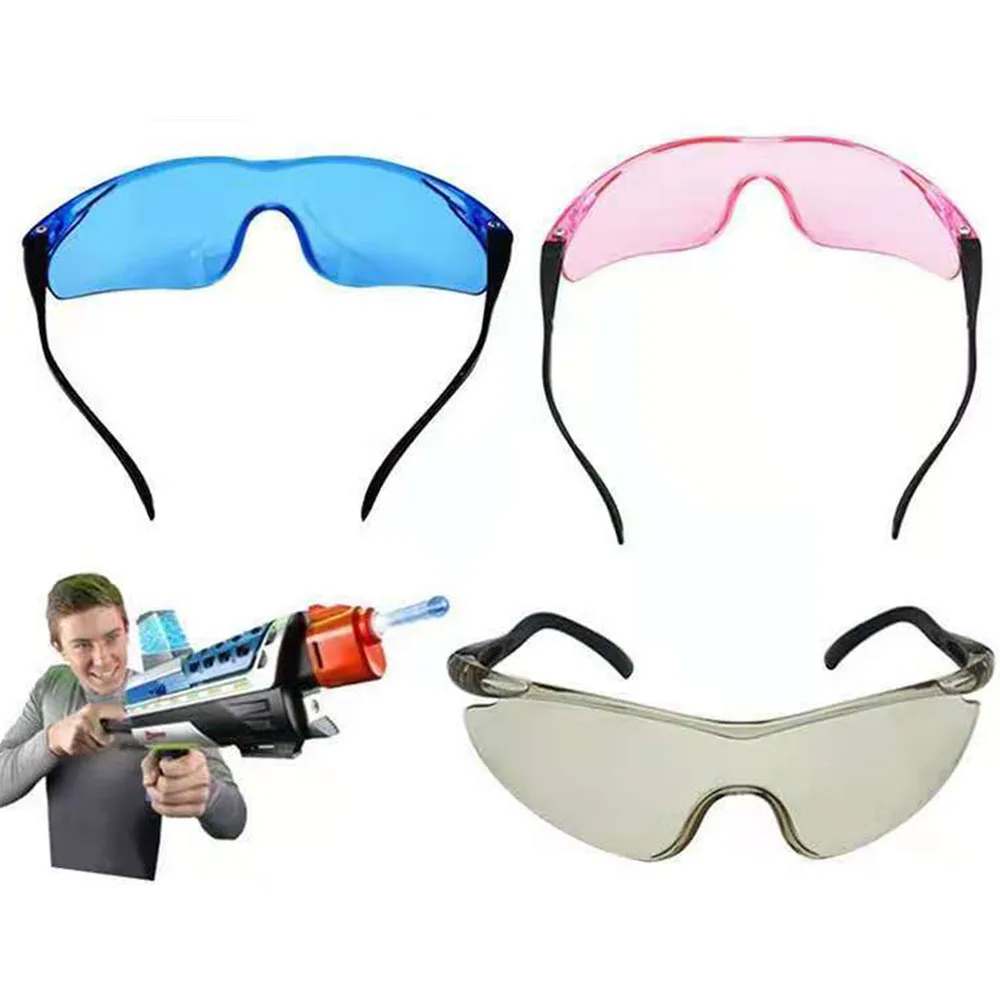 

Outdoor Game Toy Water Bullet Gun Wear Spectacles Plastic Goggles Toy Gun Glasses Clear Lens Gun Accessories for Children Adult