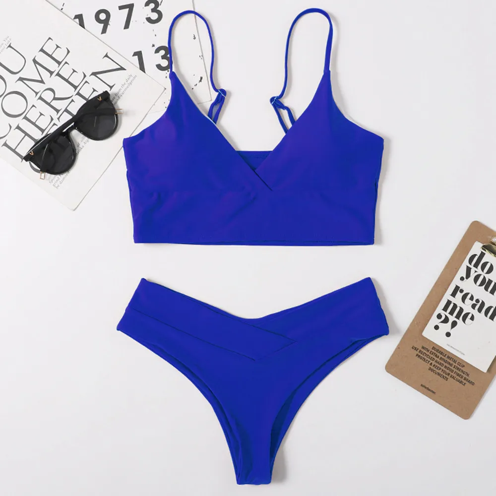 

Two Piece Sets Women Bikini High Waist Swimwear 2021 Female Push Up Swimsuit Sexy Bodysuit Bathing Suit Summer Biquini Beachwear