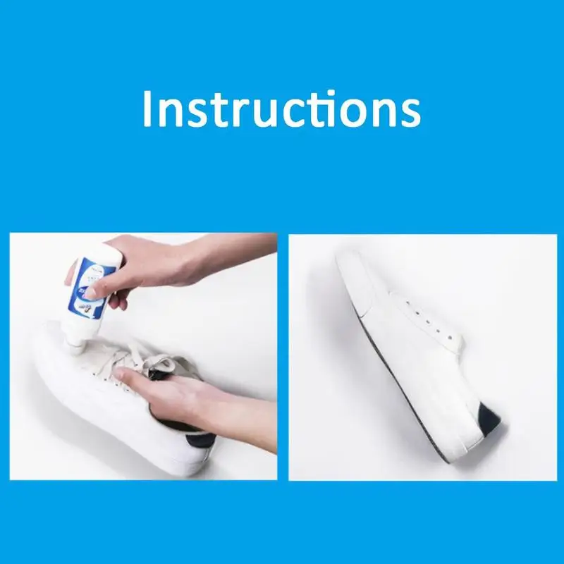 

1pc White Shoes Cleaner Whiten Refreshed Polish Cleaning For Casual Shoe Shoe Tool Brushes Sneakers TB Leather M9M7