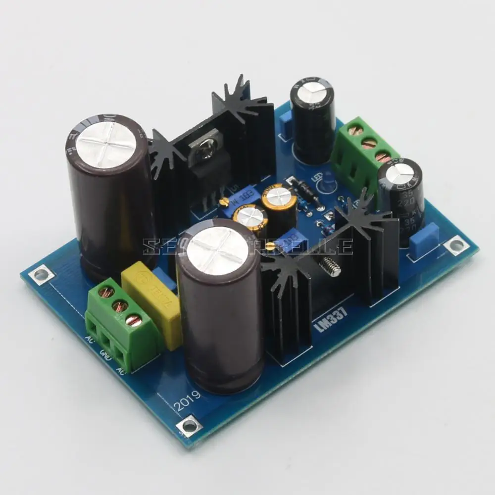 LM317 LM337 выходное напряжение Регулируемый Фильтр источник питания готовая плата