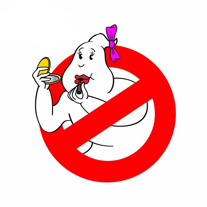 13 см забавные Ghostbusters наклейки для автомобиля с анимационным персонажем Авто