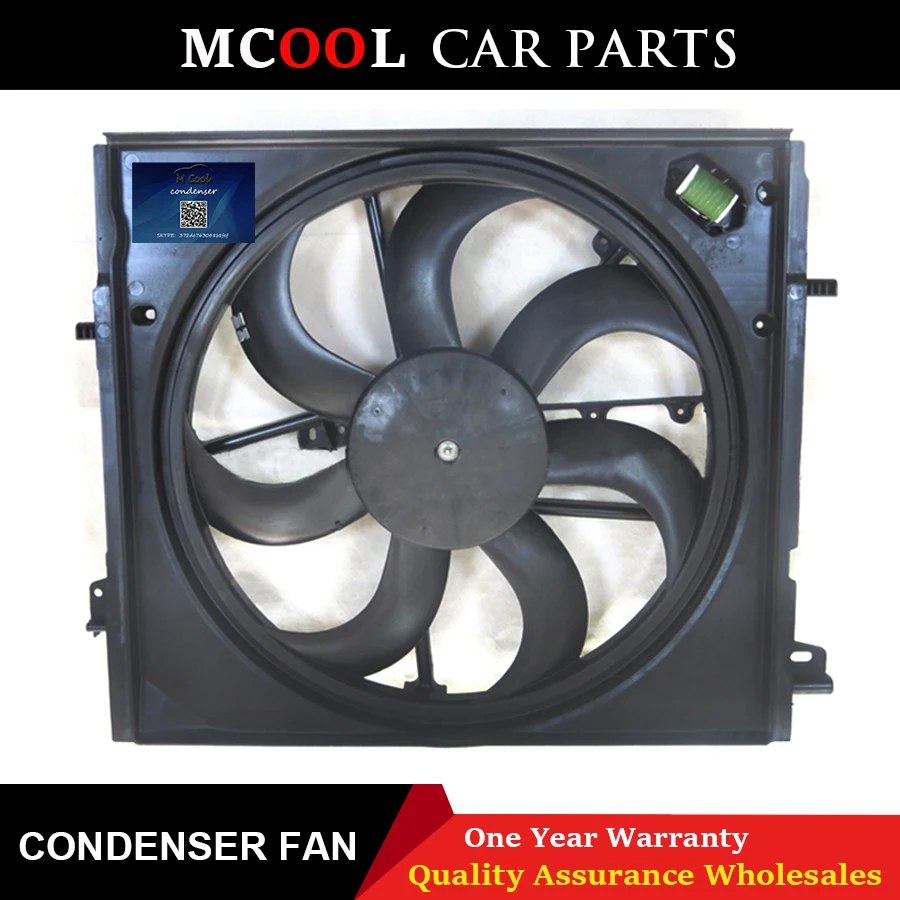 

for Auto AC Cooling Condenser fan for car Nissan qashqai 2.0 for 21481DF30AB293