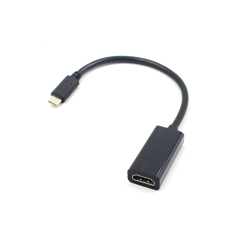 Адаптер HDMI Type C Мама 4K HD TV Кабель адаптер для Samsung Huawei Xiaomi ПК ноутбука компьютера USB