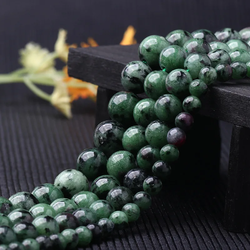 

Natural red green gem Bracelet