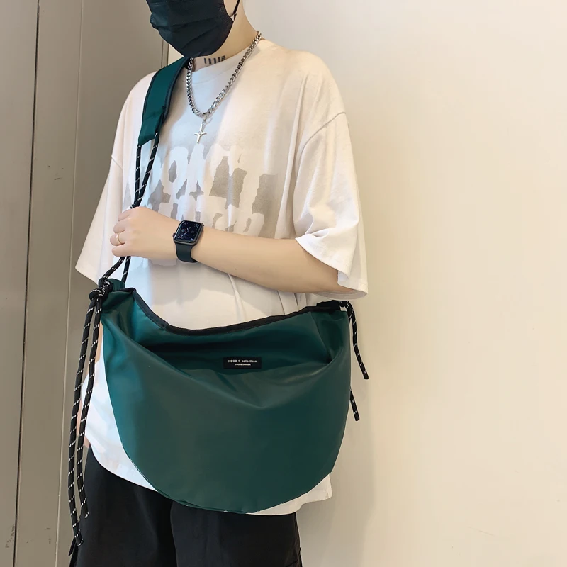 

Original Uoct.all Messenger Bag Couple 2021 New Harajuku Fashion Backpack Simple Versatile Trend Hot-selling Shoulder Bag Female