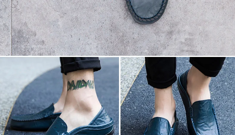Мужские лоферы; кожаная мужская повседневная обувь; zapatos de hombre mocasines; слипоны; цвет белый, черный; сезон весна-осень; buty meskie; большие размеры 46, 47