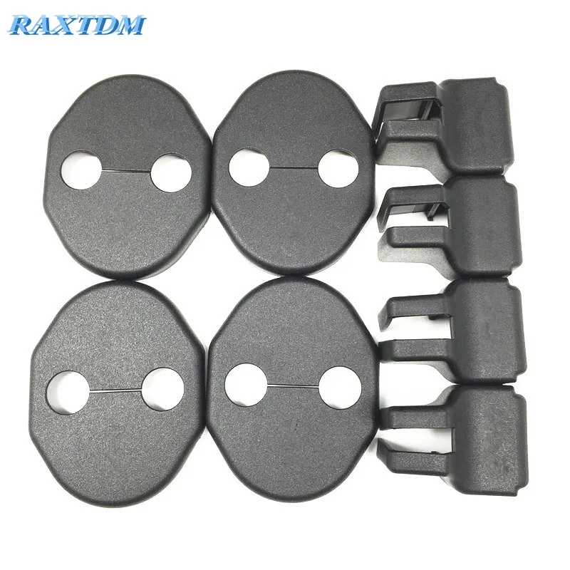 8 шт авто двери чеки крышка и замок защитная водонепроницаемый протектор для Mazda 2