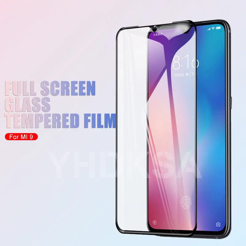 9D закаленное стекло на Xiaomi mi 9 CC9 CC9E mi 8 SE A1 A2 A3 Lite Pocophone F1 Защитная пленка для экрана