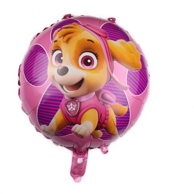 Горячая продажа 18 дюймов патруль собака стоящий воздушный шар из фольги
