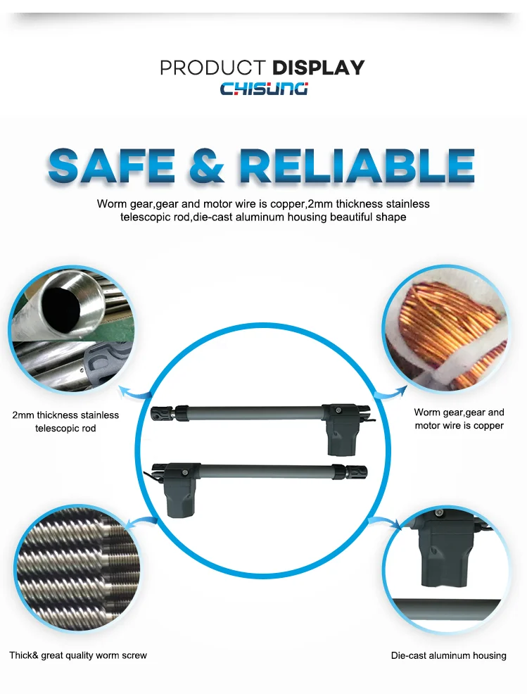 500 кг линейный рычаг двигателя комплект открывателя поворотных ворот операторы