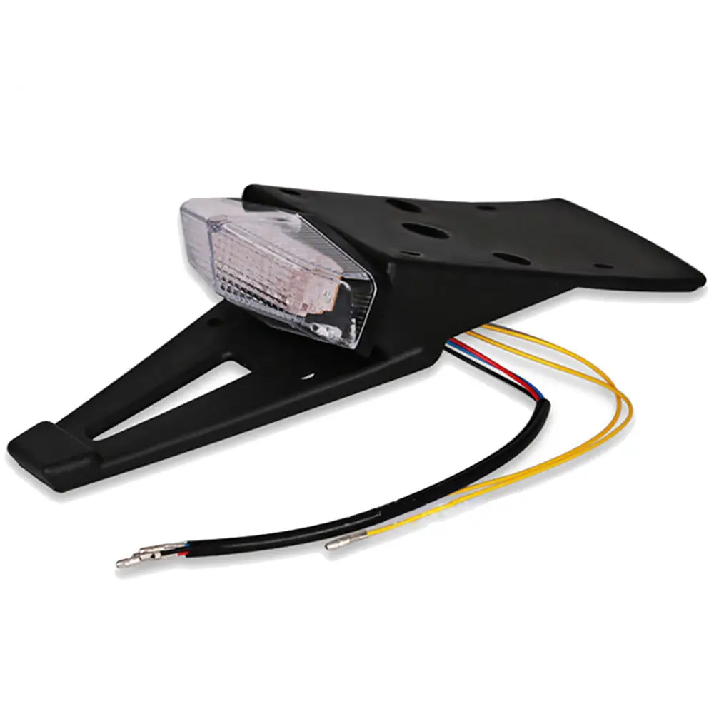 Universal Dirt Bike LED Rear Fender Brake Tail Light Turn Signal Lamp Motorcycle |